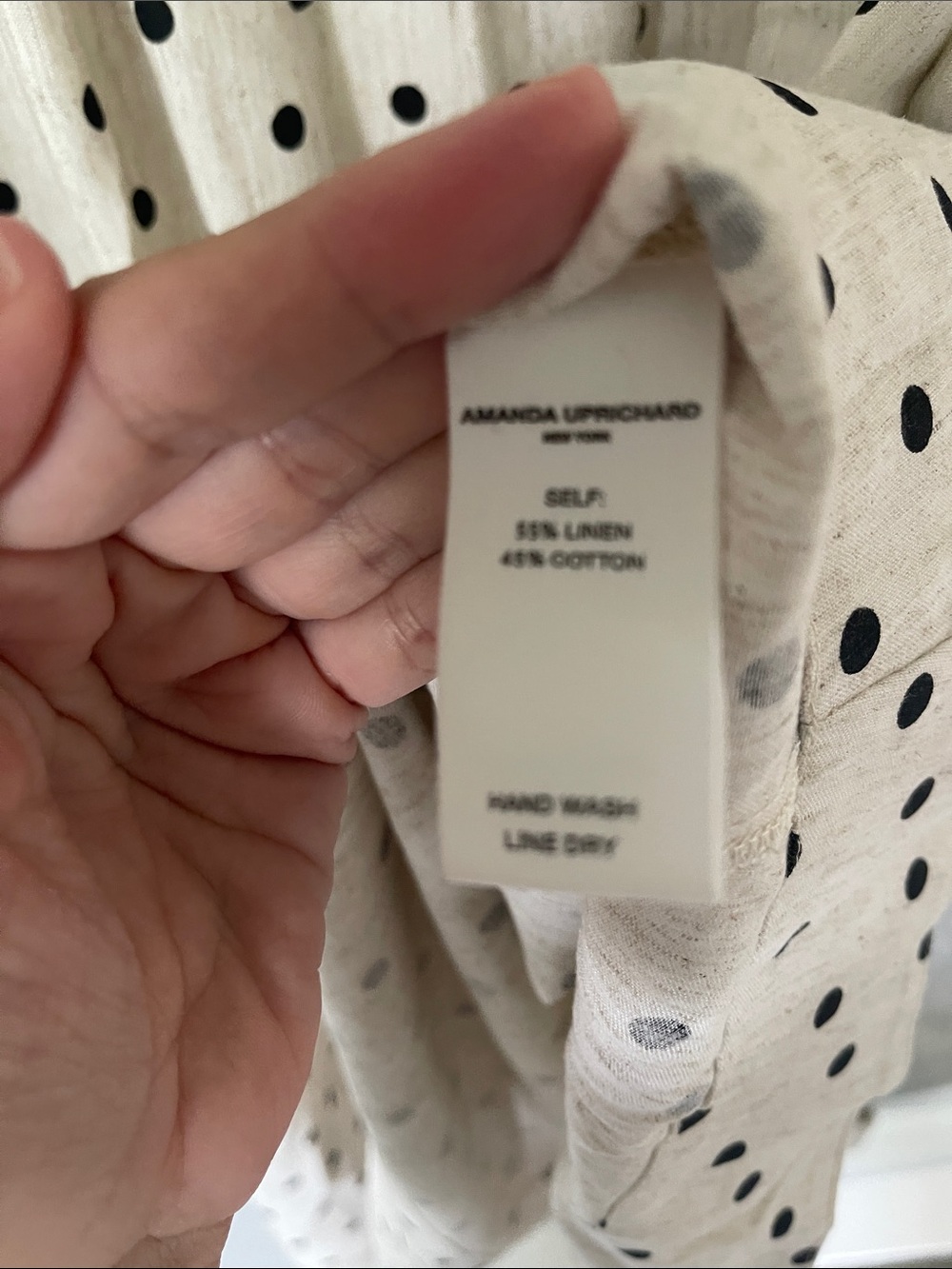 NWT Amanda Uprichard WYNWOOD DRESS Polka Dots! - Picture 6 of 6